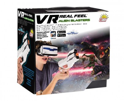 VR 3D Real Feel Gogle Alien blaster 