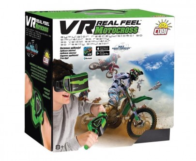 VR 3D Real Feel Gogle Motocykl